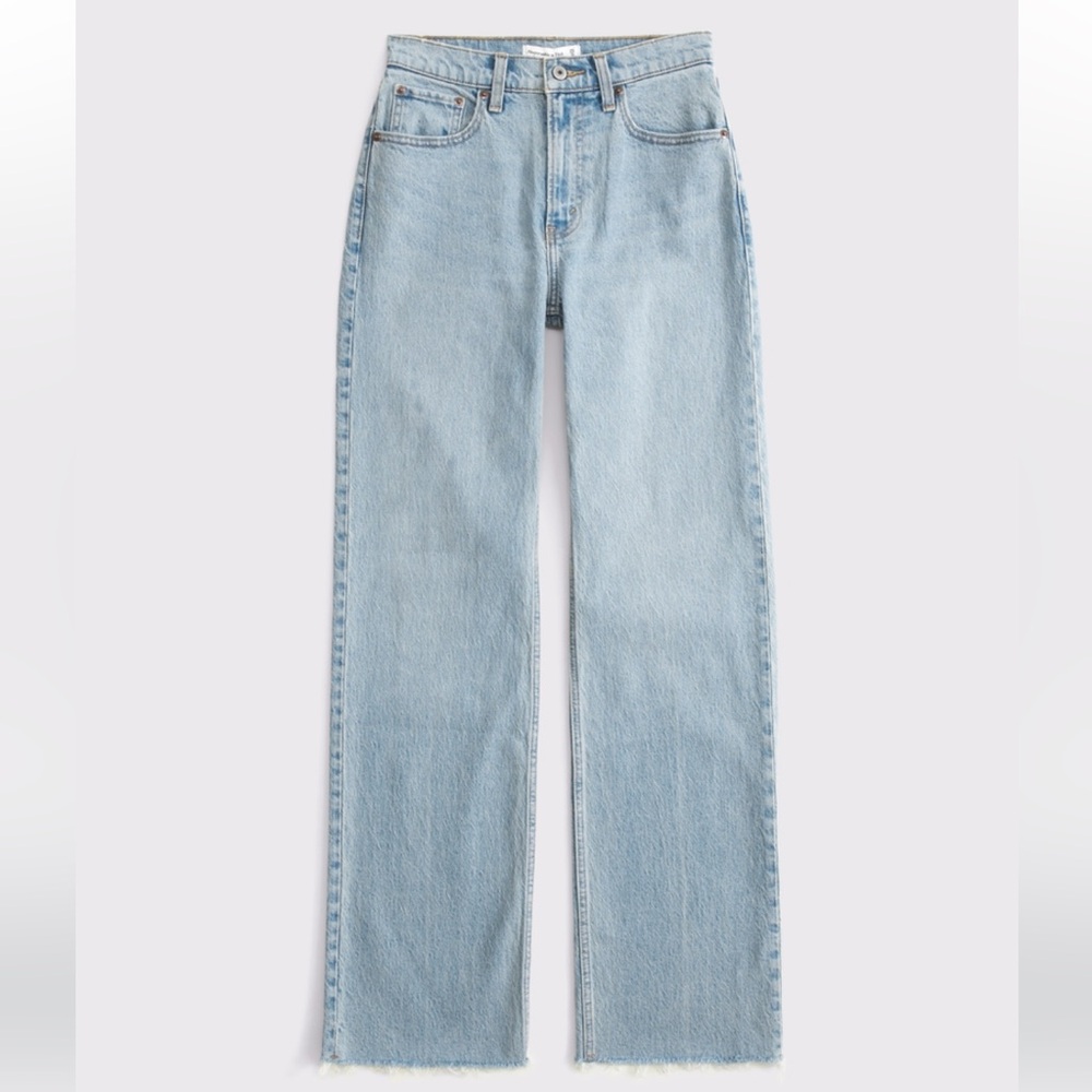 A&F Curve Love High Rise 90s Relaxed Jean